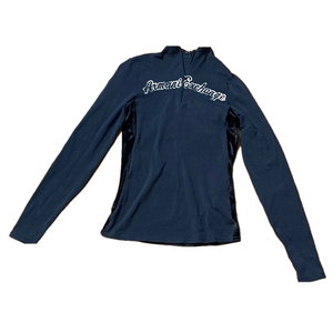 🌷 Armani Exchange 🌷 Cotton Velvet Mockneck Top